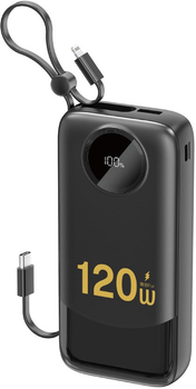 Powerbank Dudao K13Pro 20000mAh 22.5W Black (6977196682355)