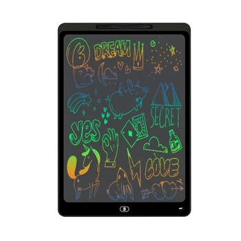 Кольоровий графічний планшет для малювання Writing Tablet 20 дюймів чорний (М0950)
