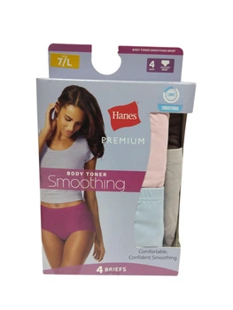 Набір жіночих безшових трусиків Hanes® преміум-класу, що розгладжують, 4 шт, розмір L