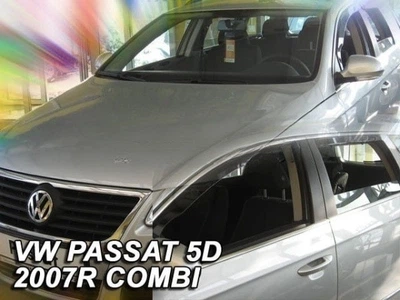 Дефлектори вікон вітровики Volkswagen Passat B7 4D Combi 05-15 вставні 4шт Heko Фольксваген Пасат Б7 АМ00080431