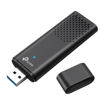 Бездротовий USB Wi-Fi адаптер TP-LINK Archer TX20U, USB 3.0, Wi-Fi 6, 1201 Mbps, 2.4/5 GHz, Black