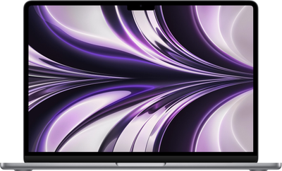 Ноутбук Apple MacBook Air 13.6" M2 8/512GB 2022 (MLXX3RU/A) (QWERTY+кирилиця) Space Gray (SCLX403H5K2) - Уцінка