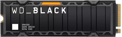 Dysk SSD Western Digital Black SN850X 1TB M.2 NVMe PCIe 4.0 3D NAND (TLC) (WDS100T2XHE) (2448C14A3L06) - Outlet