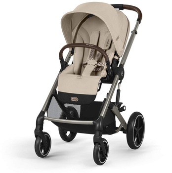 Прогулянкова коляска спортивна Cybex Balios S Lux Almond Beige Gold 524001211 (4063846476350)