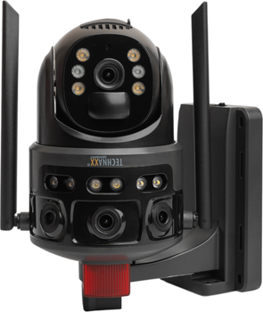 IP-камера Technaxx 4G Dual Kamera Outdoor TX-329 with solar panel (4260358128559)