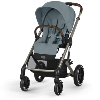 Прогулянкова коляска спортивна Cybex Balios S Lux Stormy Blue Gold 524001195 (4063846476251)