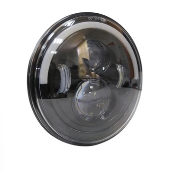 Фара Led ВАЗ 2101, 2121, ГАЗ, УАЗ, иномарки, мото 7 дюймов 80W с ДХО и поворотником
