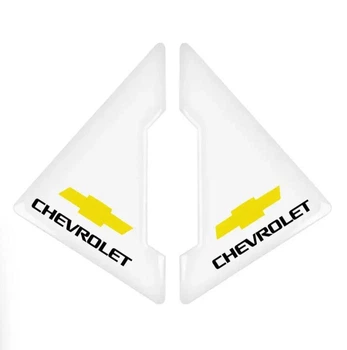 Защита углов двери Chevrolet 2шт силикон 45х55мм прозрачные
