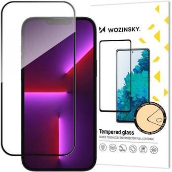 Szkło hartowane Wozinsky Full Glue Tempered Glass do  Apple iPhone 17 \16 Pro Black (5907769364242)