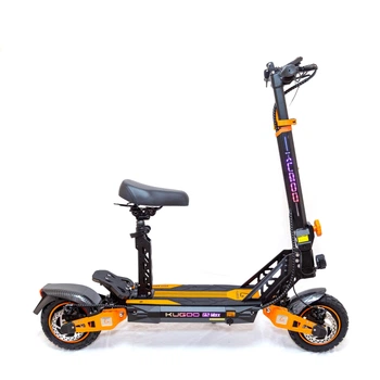Електросамокат з сидінням Kugoo Kirin G2 MAX 2025р (1000 Вт; 20 А/год; 48 В), чорний