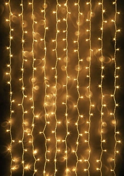 Гирлянда светодиодная Штора Теплый белый (160 LED 2х2 м) (160LED2X2M222BB) CLS55