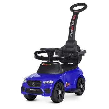 Дитячий електромобіль Bambi синій 2 в 1 M 4855LR-4