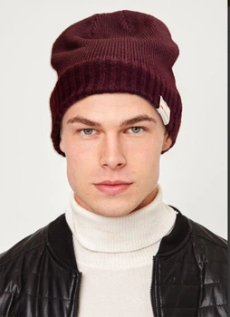 Шапка Primark One size Бордовый 5003711