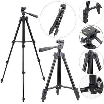 Портативный штатив для телефона и фотоаппарата Tripod 3120 PRO, высота 0,35-1,02 м
