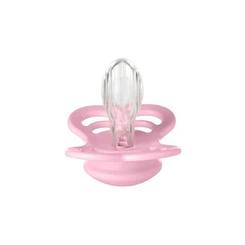 Пустушка ортодонтична BIBS Supreme Silicone size 2 (6-18 m), Baby Pink