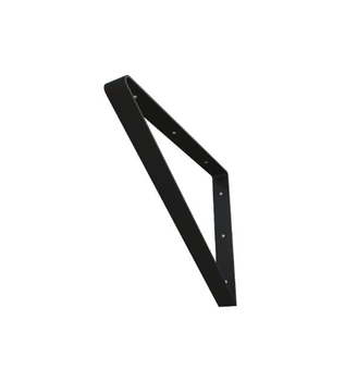 Кронштейн полка LOFT-06 400х300 (40х4) усиленный черный 1шт (К0483)