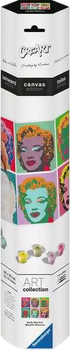 Malowanie po numerach Ravensburger CreArt Warhol – Marlin Monroe 30 x 40 cm (4005556258567)