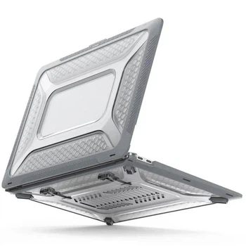 Протиударний чохол Mecha Shockproof Case для MacBook Air 15.3" M2 A2941 / M3 A3114 / M4 A3241 (2023-2025) gray серый