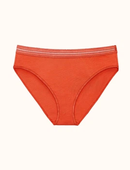 Бавовняні трусики Thirdlove Everyday Cotton Bikini Розмір: S - помаранчеві