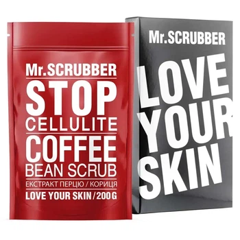 Антицеллюлитный скраб для тела Stop Cellulite Mr.SCRUBBER 200g