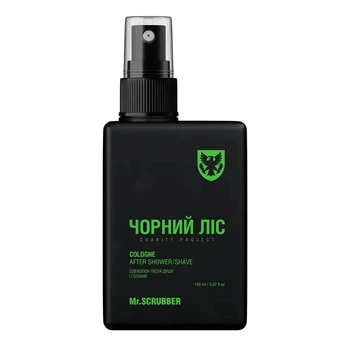 Одеколон после душа и бритья Черный лес Mr.SCRUBBER 150ml