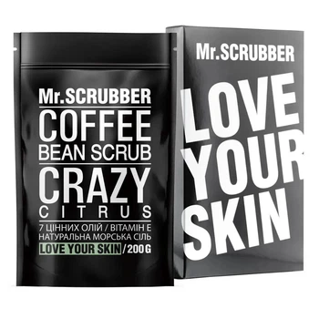 Кофейный скраб для тела Crazy Citrus Mr.SCRUBBER 200g