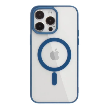 Чохол NEW TPU Color with Magsafe для iPhone 14 Pro Max Колір Navy Blue