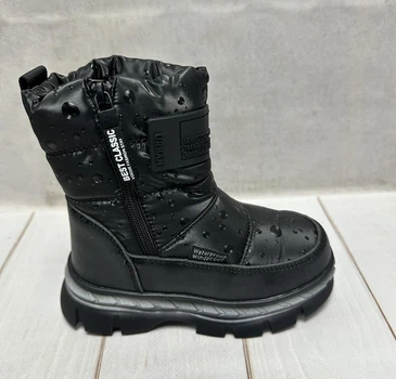 Зимние дутики для девочки Tom.M черные 31 20.2 см