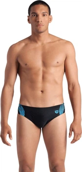 Плавки-сліпи для чоловіків Arena OPENINGS SWIM BRIEFS чорний, синій Чол 80 (008065-580)