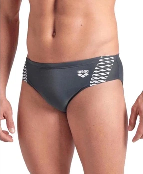 Плавки-сліпи для чоловіків Arena OPENINGS SWIM BRIEFS Білий з сірим 85 (008065-501-85)
