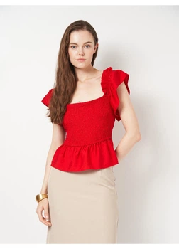 Топ-блузка Primark XL Красный 7393311