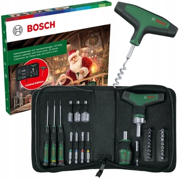 Подарочный набор Bosch Advent Calendar 33 шт (1600A0349X)