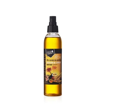 Олія бронзатор для тіла з екстрактом кориці Oleo Bronzeador Urucum + Canela 200 мл Real Natura