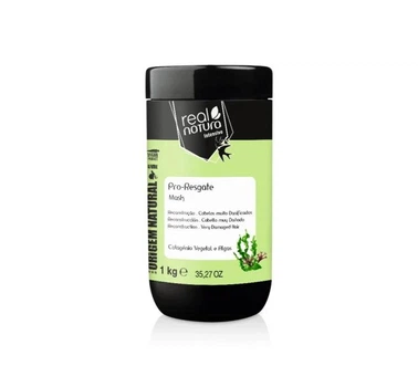 Маска Real Natura Pro-Resgate для екстреного відновлення волосся, 1000 мл