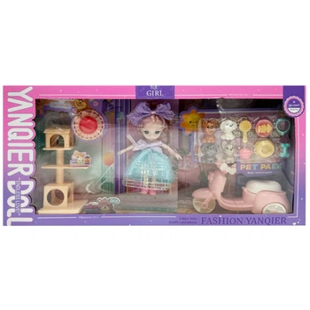 Детская Игрушечная Кукла "yqe-girl" Bambi 3688-183a, С Аксессуарами (365791)