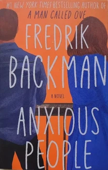 Книга Anxious people Fredrik Backman Тривожні люди англійською Фредрик Бакман