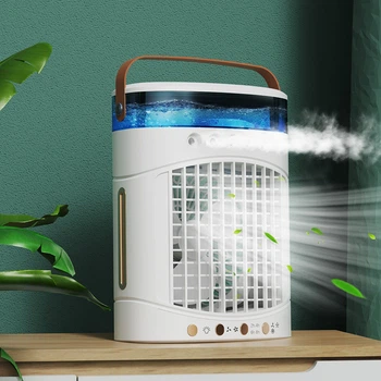 Настольный кондиционер вентилятор с увлажнением 3в1 Weizer FrostyFlow