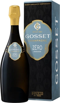 Шампанське Gosset Zero Dosage біле брют 0.75 л 12% у подарунковій упаковці (3353212000380)