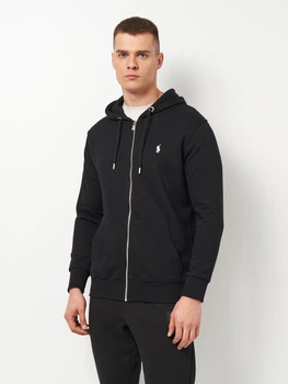 Толстовка на блискавці чоловіча Polo Ralph Lauren 11688 S Чорна (smt2000000043180)