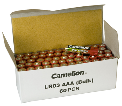 Bateria alkaliczna Camelion AAA/LR03 Plus Alkaline 60 szt (2000000412160)