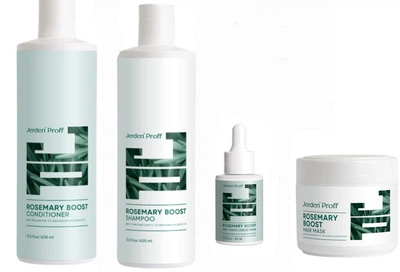 Набор для всех типов волос с маслом размарина Jerden Proff Rosemary Boost 1130 мл