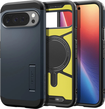 Панель Spigen Tough Armor Mag для Google Pixel 10 Pro XL Metal Slate (8800283307900)