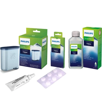 Набор для обслуживания кофемашин Philips - Saeco №3 (CA6903/10 - 1 шт, CA6700/10 - 1шт, CA6704/10 - 1 шт, мастило -1 шт)