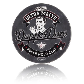 Глина для укладки волос Dapper Dan Ultra Matte Clay 100 мл, сверхсильная фиксация, матовый финиш