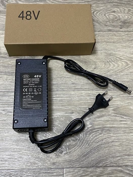 Зарядное устройство для аккумуляторов Li-ion 48V 2A 54 6V 5.5*2.5 с индикацией