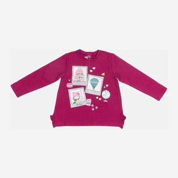 Реглан для девочки Chicco 090.67421.014 80 см Малиновый