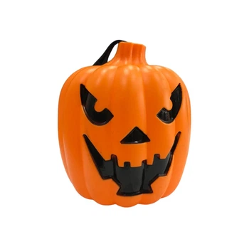 Гарбуз-ліхтар для Halloween що сміється та світиться К-352