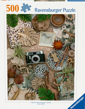 Puzzle Ravensburger Klimaty vintage 500 elementów 12000237 (4005555002376)