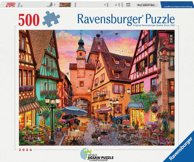 Puzzle Ravensburger Romantyczna Bawaria 500 elementów 12001381 (4005555013815)