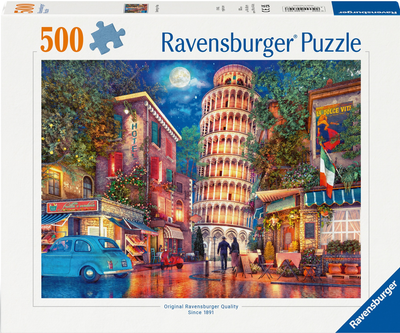 Puzzle Ravensburger Ulice Pizy 500 elementów 12000709 (4005555007098)